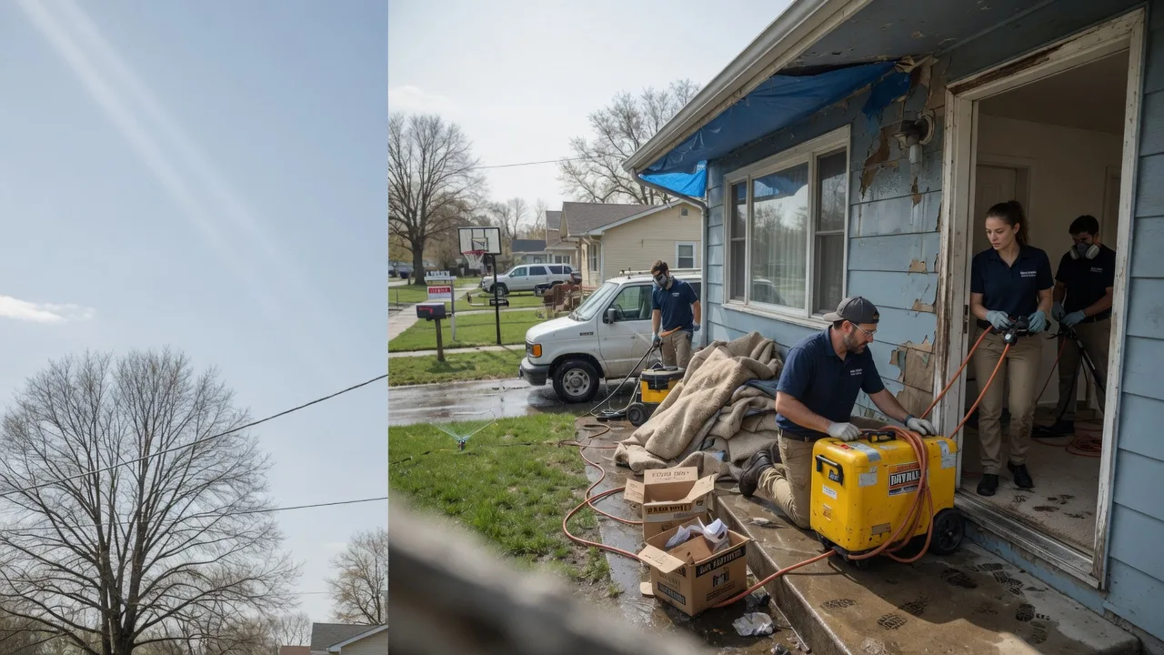 Basement Flood Cleanup in Blackstone, MA near me